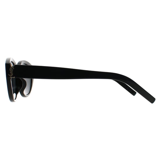 Saint Laurent Ovalado Mujer Brillante Habana Oscuro Gris SLM148 - Image 2