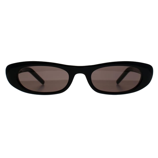 Saint Laurent Rectángulo Mujer Negro Brillante Gris SL557 - Image 1