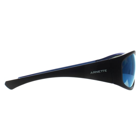 Arnette Wrap Mens Matte Black Blue Mirror Polarized AN4331 Ilum - Image 3