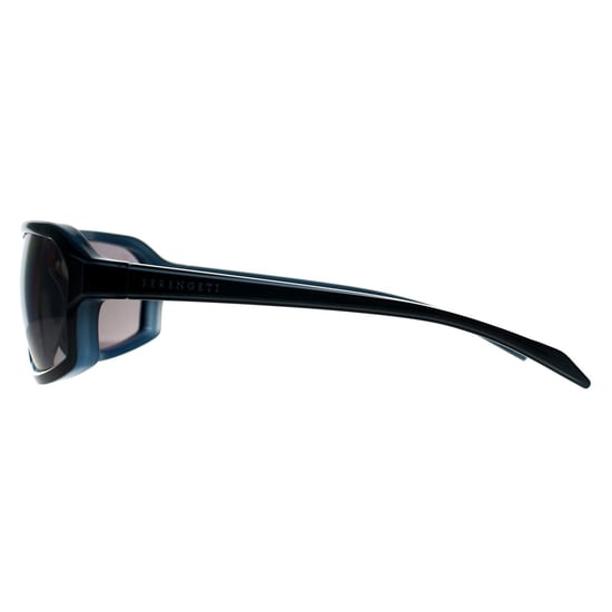 Serengeti Wrap Hombre Azul Oscuro Brillante Pulverizado sobre Azul Lechoso Saturno Polarizado Humo Hext - Image 2