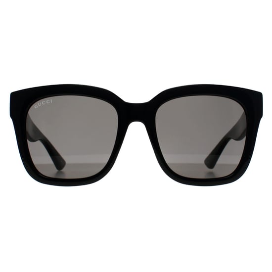 Gucci Cuadrado Mujer Negro Brillante Gris Oscuro GG1338S - Image 1