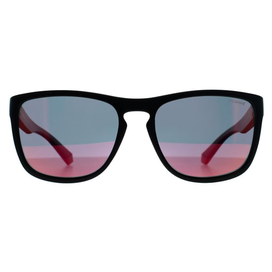 Polaroid Cuadradas Unisex Negro Rojo Multicapa Polarizadas PLD 2161/S - Image 1