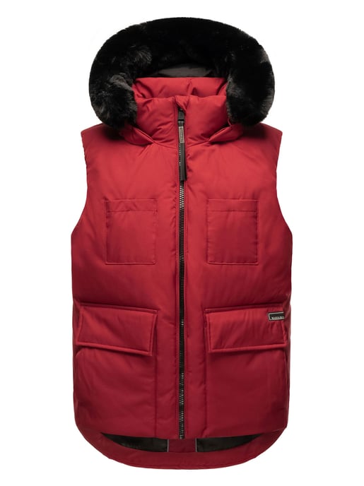 Chaleco de invierno para mujer Navahoo Cinnamon Bunny - cálido y elegante - Image 2