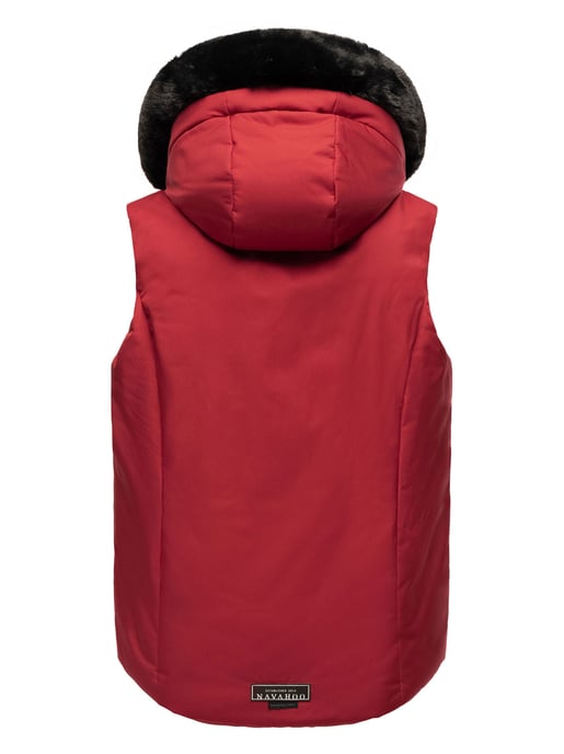 Chaleco de invierno para mujer Navahoo Cinnamon Bunny - cálido y elegante - Image 4