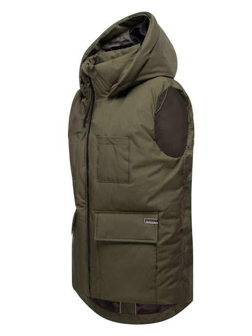 Chaleco de invierno para mujer Navahoo Cinnamon Bunny - cálido y elegante - Image 3
