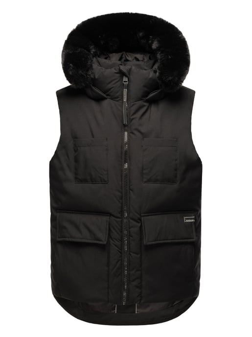 Chaleco de invierno para mujer Navahoo Cinnamon Bunny - cálido y elegante - Image 2