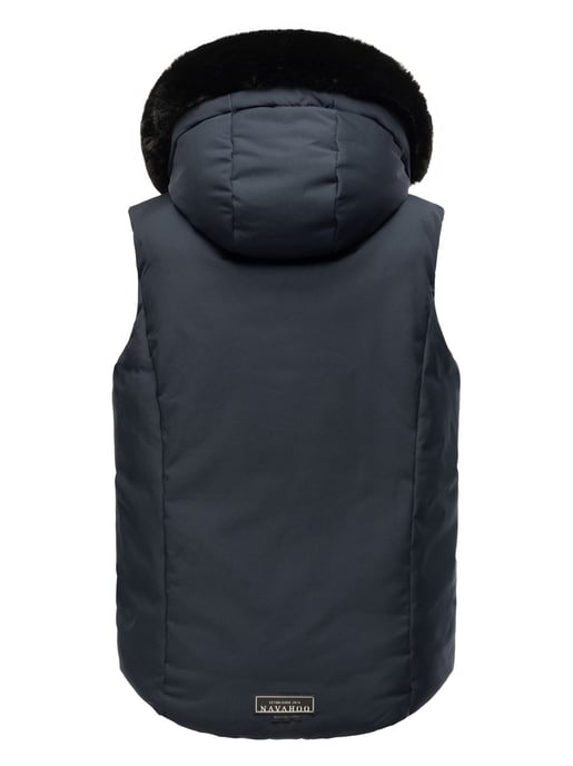 Chaleco de invierno para mujer Navahoo Cinnamon Bunny - cálido y elegante - Image 4