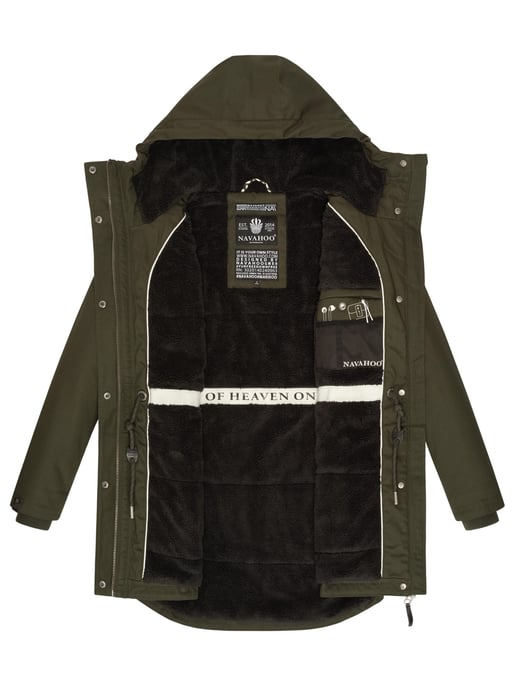 Chaqueta de invierno mujer Navahoo Winterfunke con forro de borreguito - Image 5
