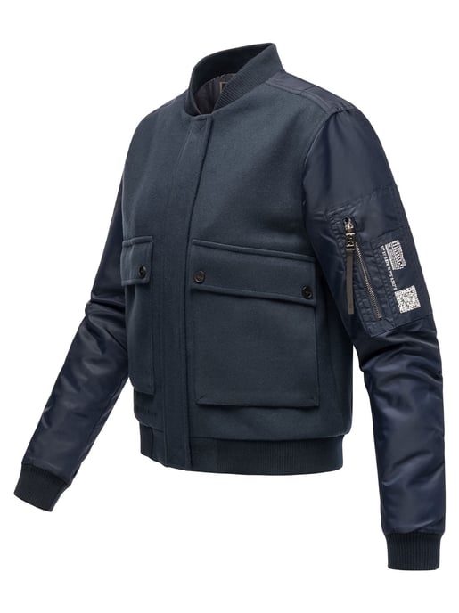 Chaqueta de entretiempo estilo bomber para mujer Navahoo Willstehaben - Image 3