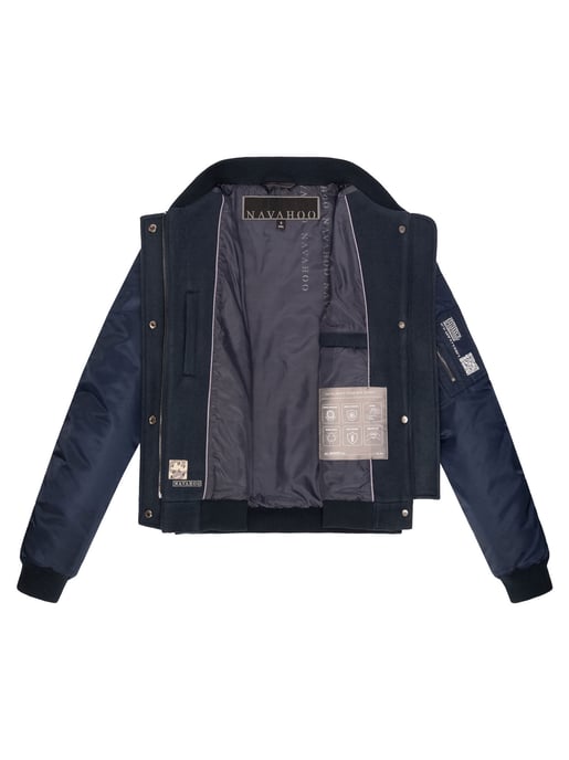 Chaqueta de entretiempo estilo bomber para mujer Navahoo Willstehaben - Image 5
