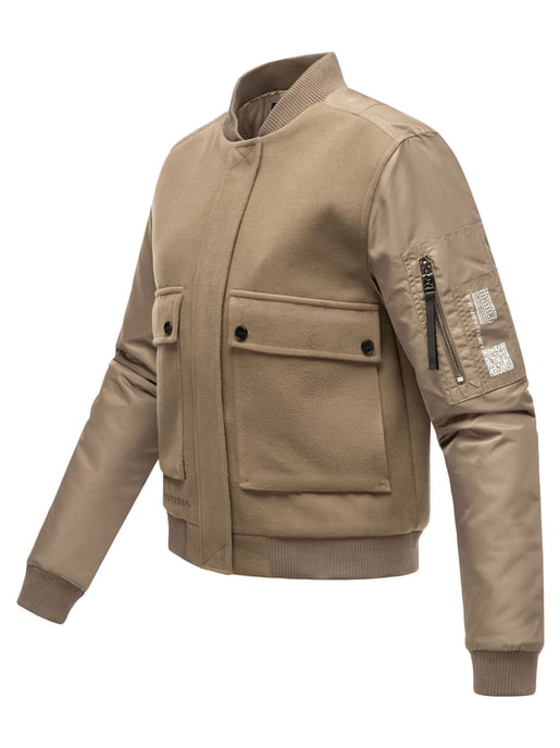 Chaqueta de entretiempo estilo bomber para mujer Navahoo Willstehaben - Image 3