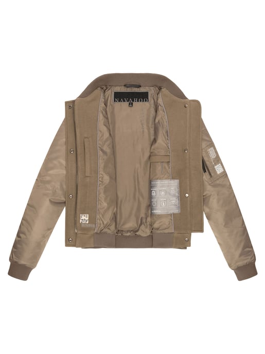 Chaqueta de entretiempo estilo bomber para mujer Navahoo Willstehaben - Image 5