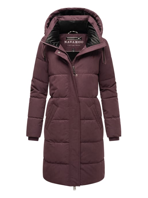 Chaqueta acolchada larga de invierno mujer Navahoo Wintertanz - Image 1