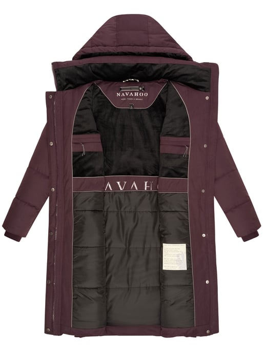 Chaqueta acolchada larga de invierno mujer Navahoo Wintertanz - Image 5