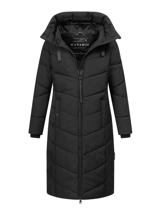 Abrigo acolchado de invierno para mujer Navahoo Smacking Bear - cálido y elegante - Image 1