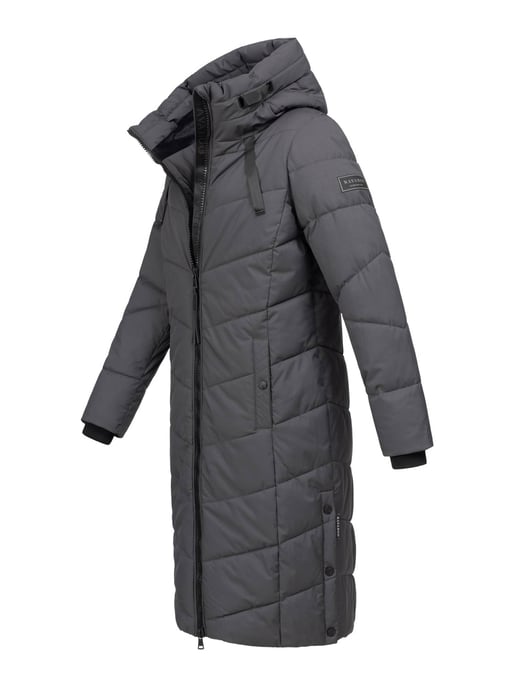 Abrigo acolchado de invierno para mujer Navahoo Smacking Bear - cálido y elegante - Image 3
