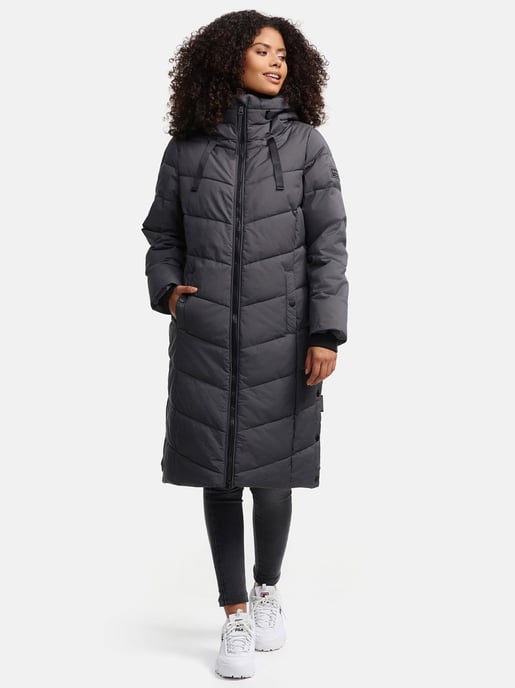 Abrigo acolchado de invierno para mujer Navahoo Smacking Bear - cálido y elegante - Image 6