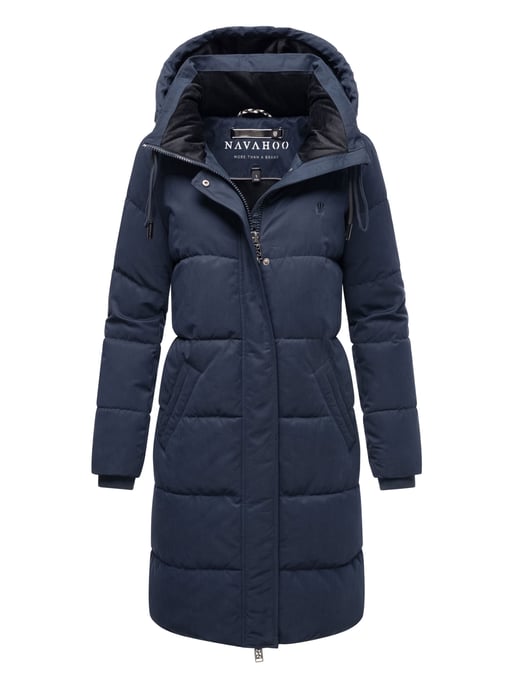Chaqueta acolchada larga de invierno mujer Navahoo Wintertanz - Image 1