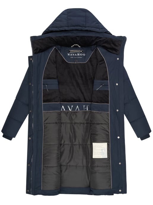 Chaqueta acolchada larga de invierno mujer Navahoo Wintertanz - Image 5