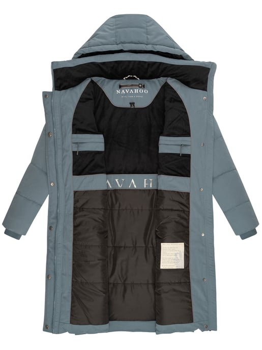Chaqueta acolchada larga de invierno mujer Navahoo Wintertanz - Image 5
