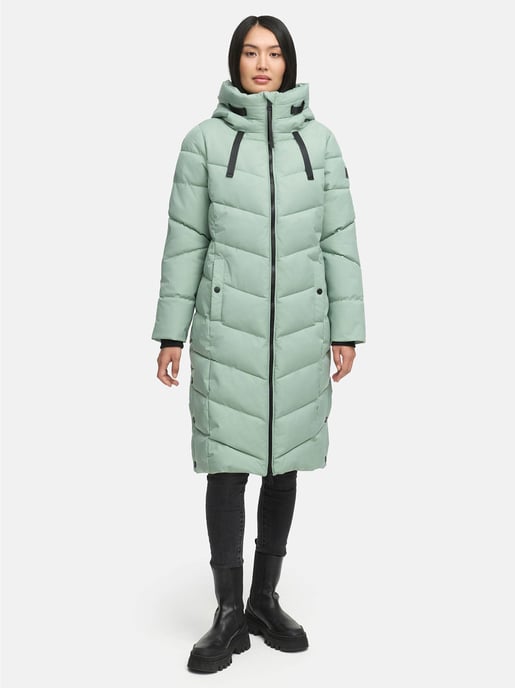 Abrigo acolchado de invierno para mujer Navahoo Smacking Bear - cálido y elegante - Image 6