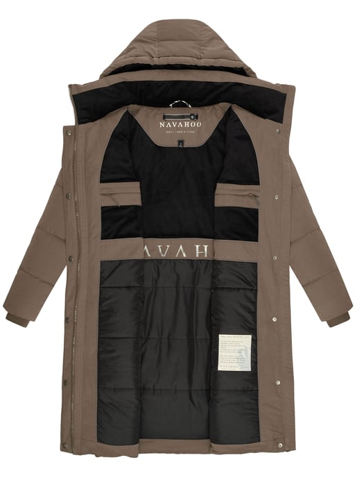 Chaqueta acolchada larga de invierno mujer Navahoo Wintertanz - Image 5