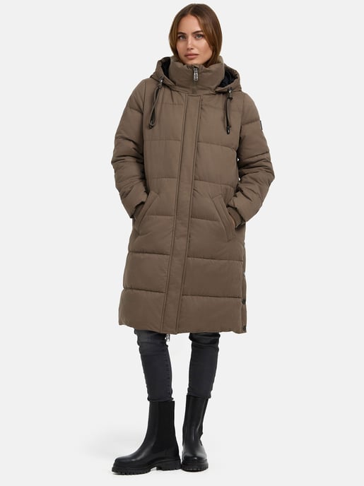Chaqueta acolchada larga de invierno mujer Navahoo Wintertanz - Image 6