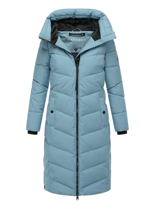 Abrigo acolchado de invierno para mujer Navahoo Smacking Bear - cálido y elegante - Image 1