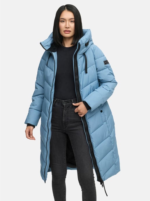 Abrigo acolchado de invierno para mujer Navahoo Smacking Bear - cálido y elegante - Image 6