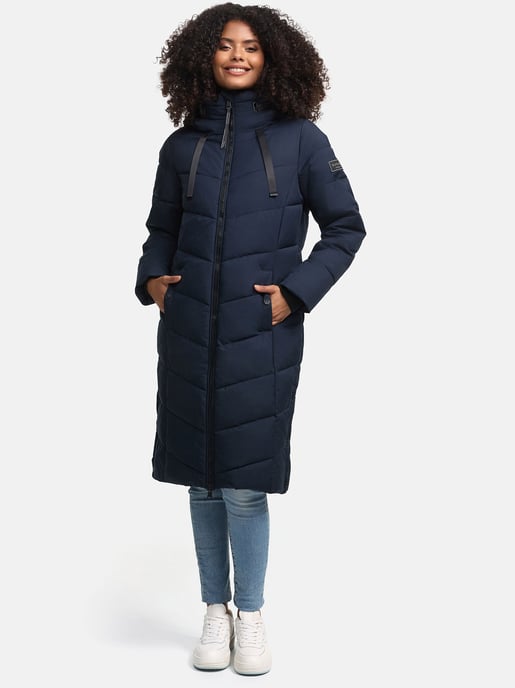 Abrigo acolchado de invierno para mujer Navahoo Smacking Bear - cálido y elegante - Image 5