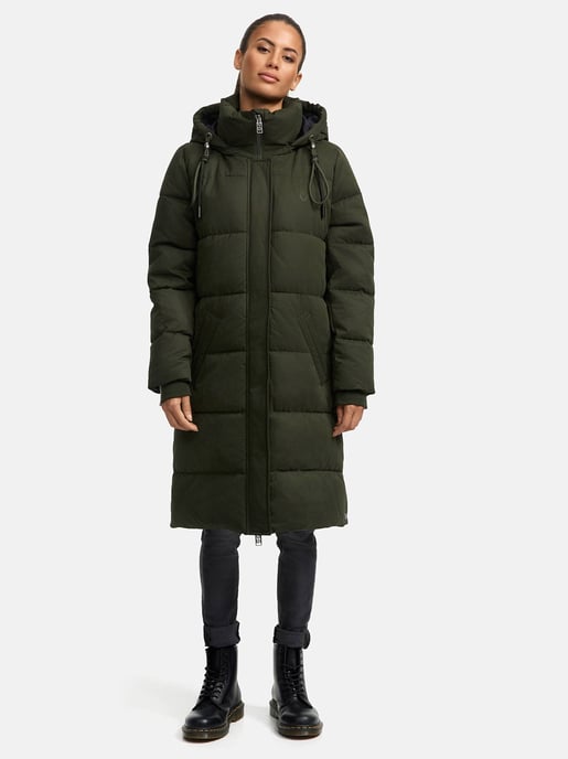 Chaqueta acolchada larga de invierno mujer Navahoo Wintertanz - Image 6