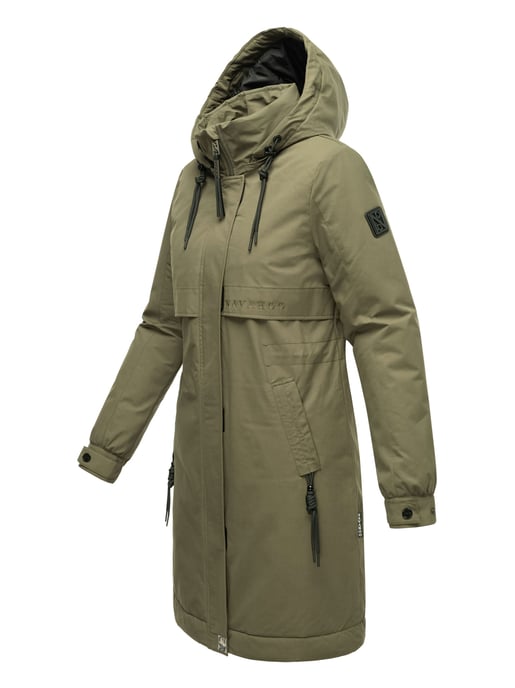 Abrigo Parka de invierno mujer Navahoo Kaltwetterretter con cuello de pelo sintético - Image 3