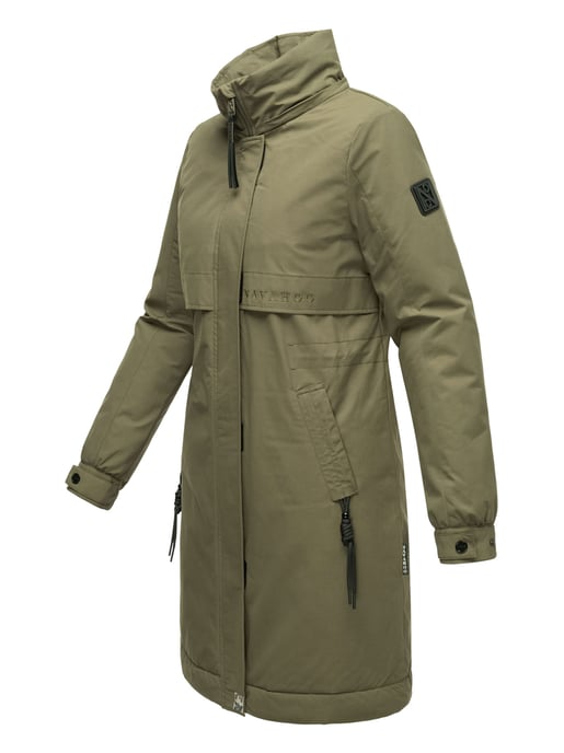 Abrigo Parka de invierno mujer Navahoo Kaltwetterretter con cuello de pelo sintético - Image 4
