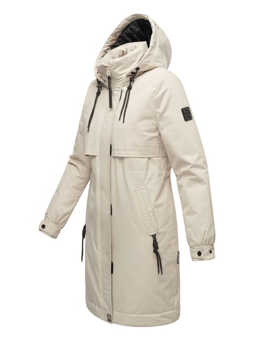 Abrigo Parka de invierno mujer Navahoo Kaltwetterretter con cuello de pelo sintético - Image 3