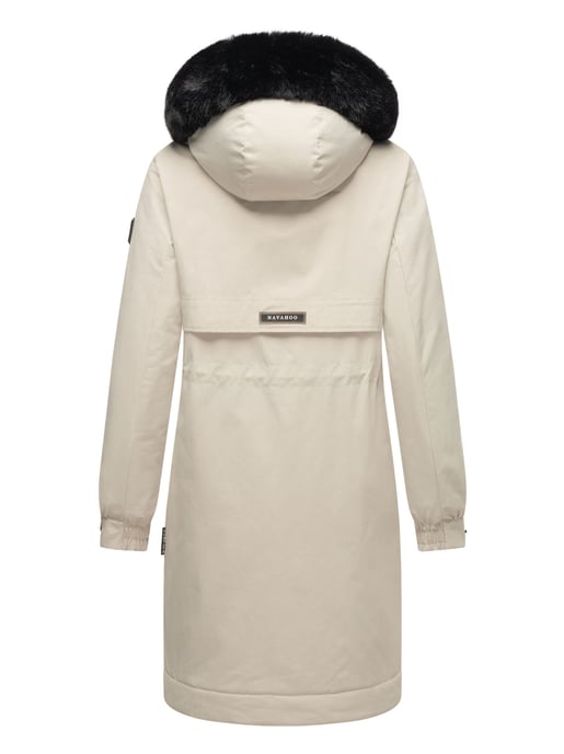 Abrigo Parka de invierno mujer Navahoo Kaltwetterretter con cuello de pelo sintético - Image 5