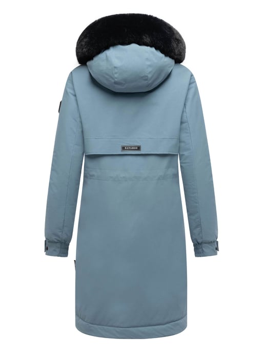 Abrigo Parka de invierno mujer Navahoo Kaltwetterretter con cuello de pelo sintético - Image 4