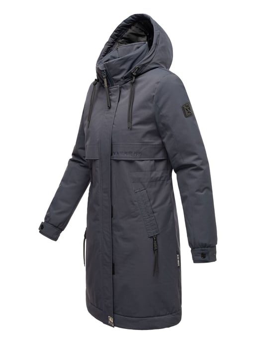 Abrigo Parka de invierno mujer Navahoo Kaltwetterretter con cuello de pelo sintético - Image 3