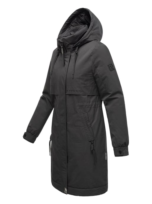 Abrigo Parka de invierno mujer Navahoo Kaltwetterretter con cuello de pelo sintético - Image 3
