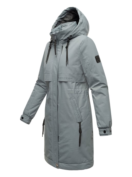 Abrigo Parka de invierno mujer Navahoo Kaltwetterretter con cuello de pelo sintético - Image 3