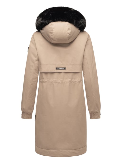 Abrigo Parka de invierno mujer Navahoo Kaltwetterretter con cuello de pelo sintético - Image 5