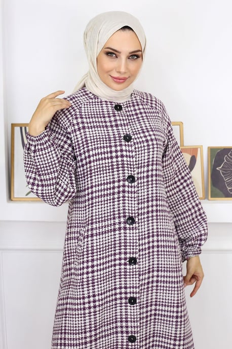 itone MontButtoned Chanel Quilted Coat - Image 2