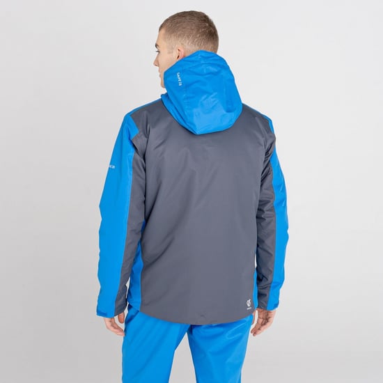 Dare 2B Mens Observe II Waterproof Ski Jacket (Athletic Blue/Ebony Grey) - Image 3