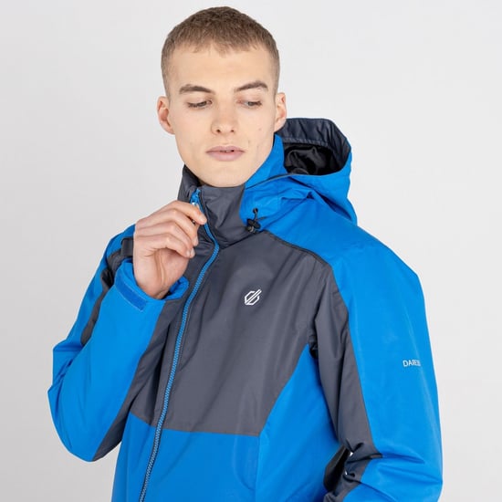 Dare 2B Mens Observe II Waterproof Ski Jacket (Athletic Blue/Ebony Grey) - Image 5