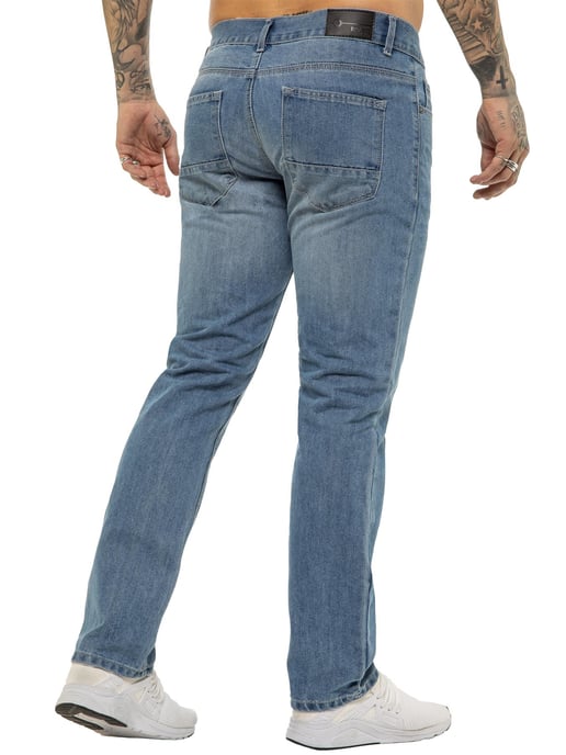Enzo | Jeans de Pierna Recta de Ajuste Regular para Hombre - Image 3