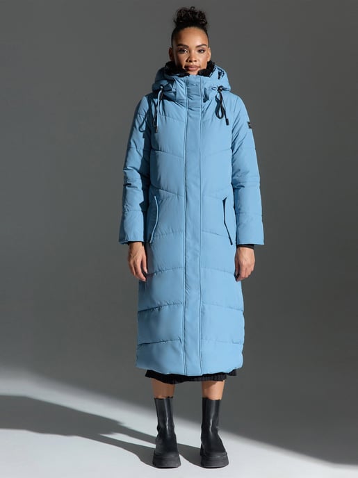 Navahoo abrigo de invierno acolchado para mujer Hingucker – Largo & Cálido - Image 2