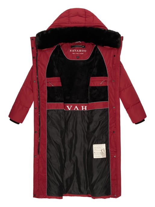 Navahoo abrigo de invierno acolchado para mujer Hingucker – Largo & Cálido - Image 5