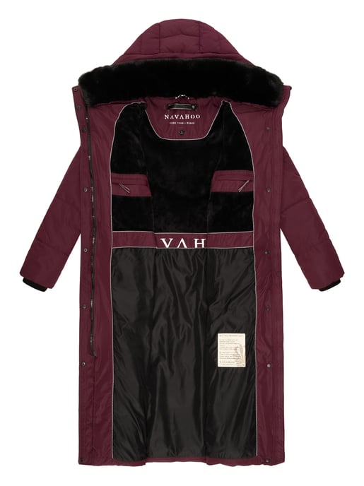 Navahoo abrigo de invierno acolchado para mujer Hingucker – Largo & Cálido - Image 5