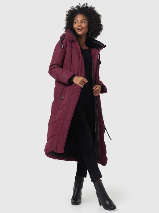 Navahoo abrigo de invierno acolchado para mujer Hingucker – Largo & Cálido - Image 6