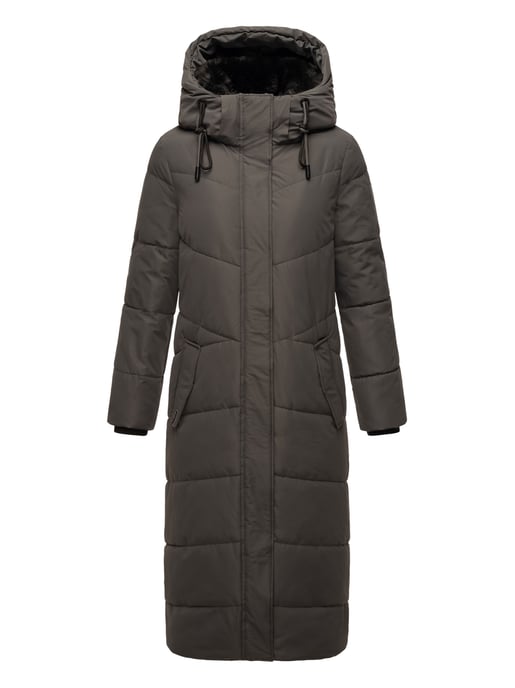 Navahoo abrigo de invierno acolchado para mujer Hingucker – Largo & Cálido - Image 2