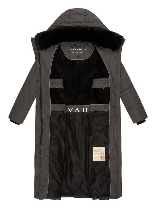 Navahoo abrigo de invierno acolchado para mujer Hingucker – Largo & Cálido - Image 5